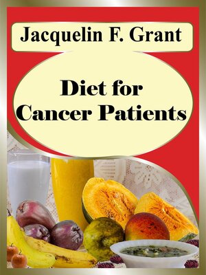 cover image of Diet for Cancer Patients